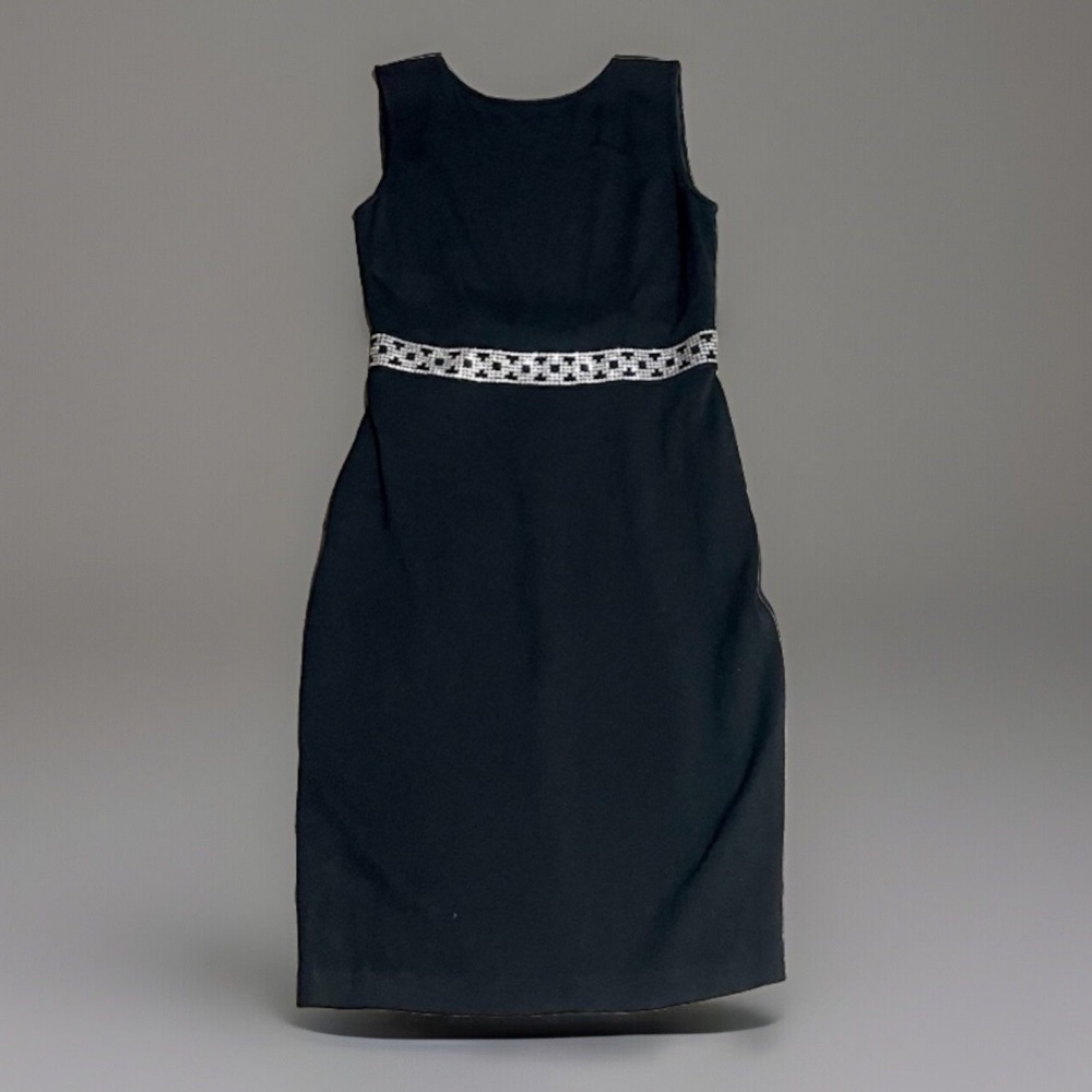 St. John Rhinestone Cocktail Dress Size 10